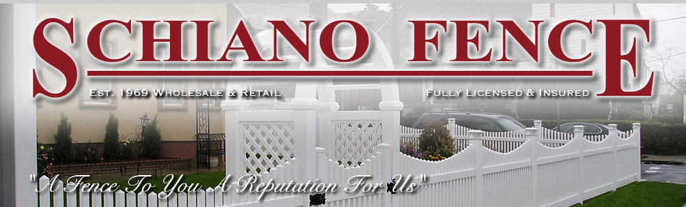 Wood Fence Sales and Installation. Schiano Fence is located in Queens New York. Servicing the Tri-State area since 1969.